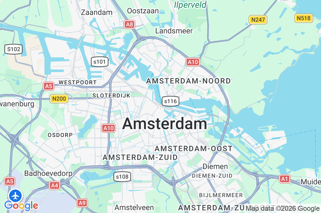 Amsterdam Central Station Area Map Amsterdam Central Station Area Map
