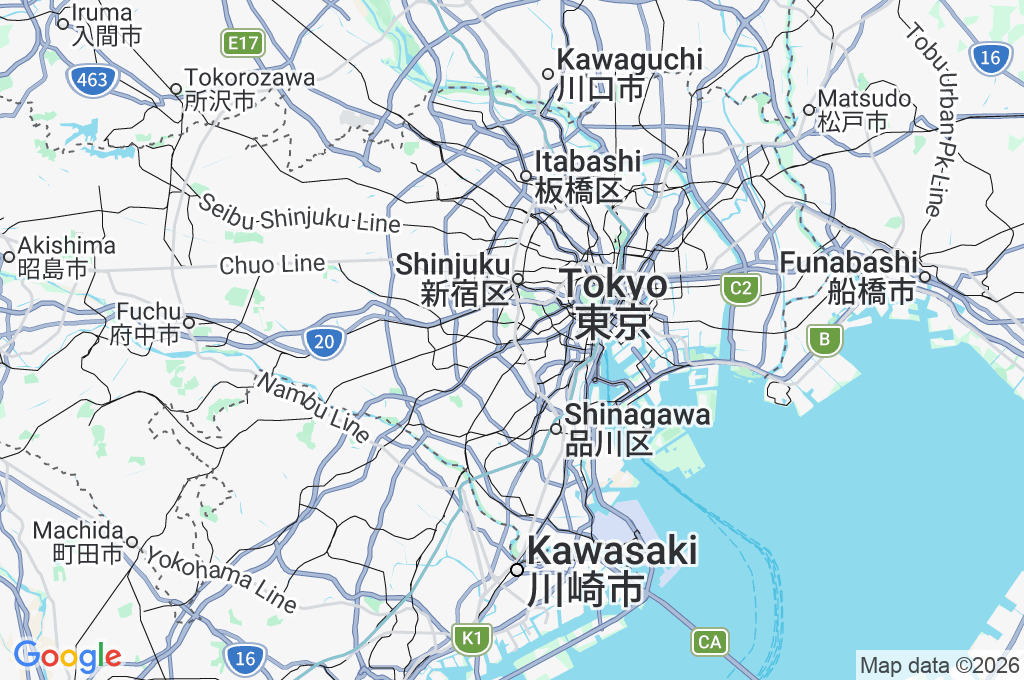 Shibuya Center-Gai Area Map Shibuya Center-Gai Area Map