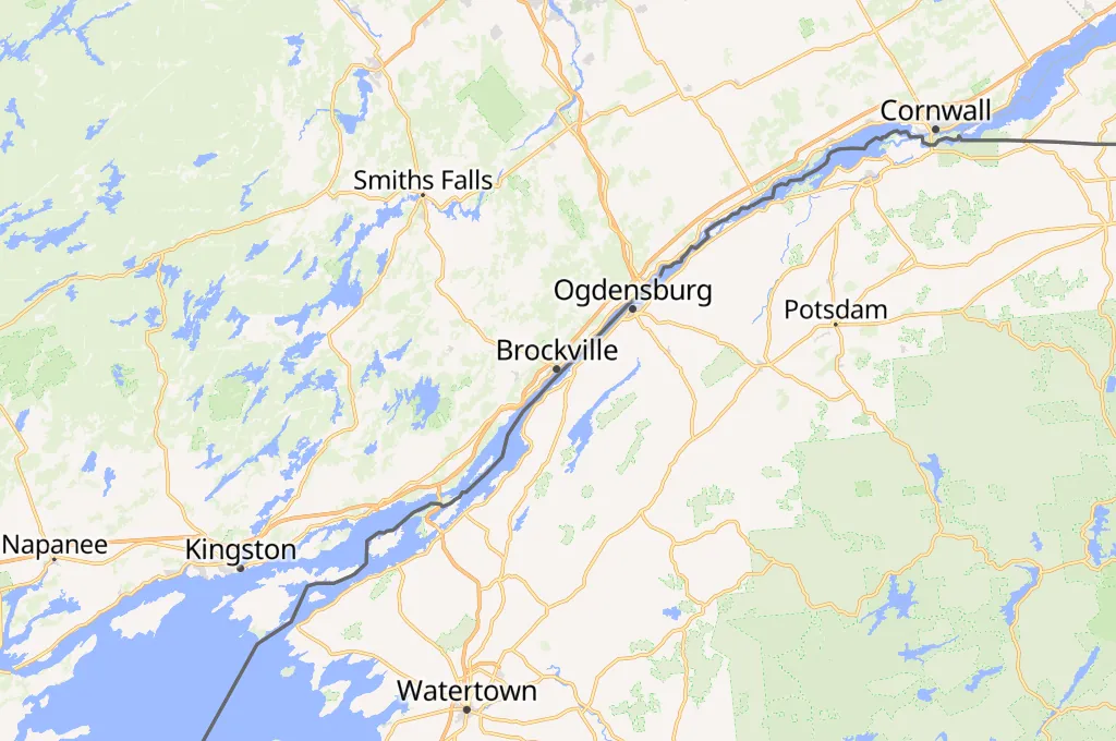 Blockhouse Island Area Map