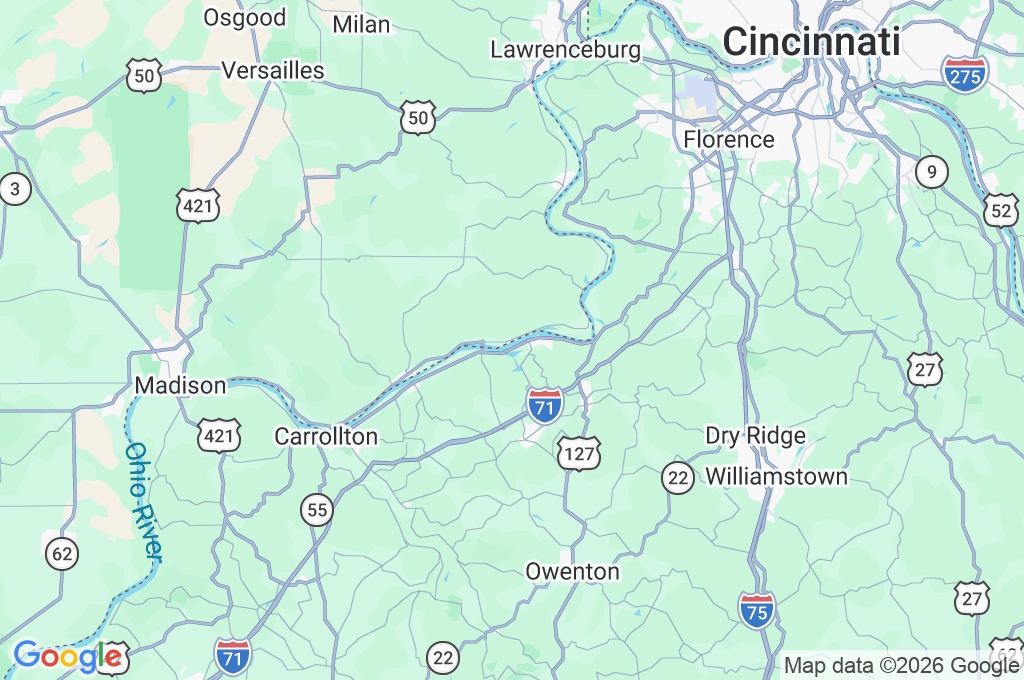Florence Area Map