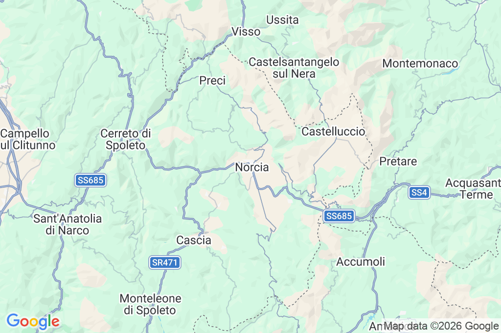 Piazza San Benedetto Area Map