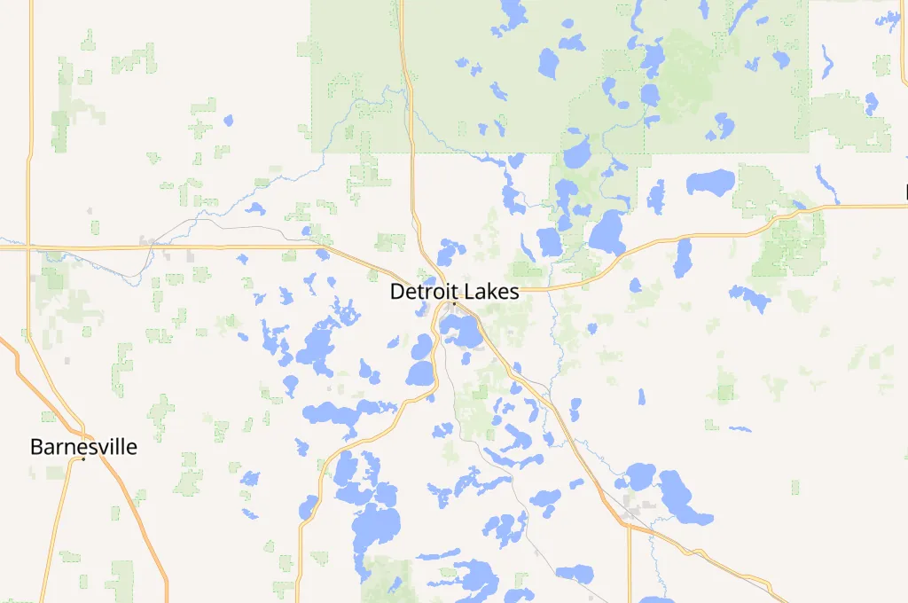 Detroit Lakes Depot Area Map Detroit Lakes Depot Area Map