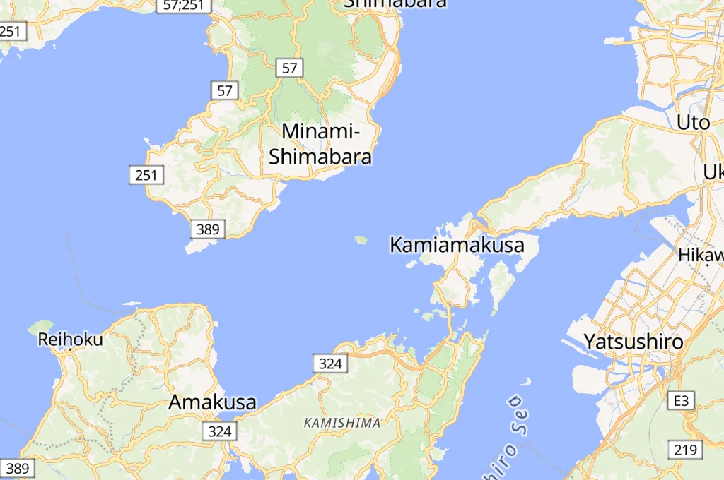 Yushima Area Map Yushima Area Map