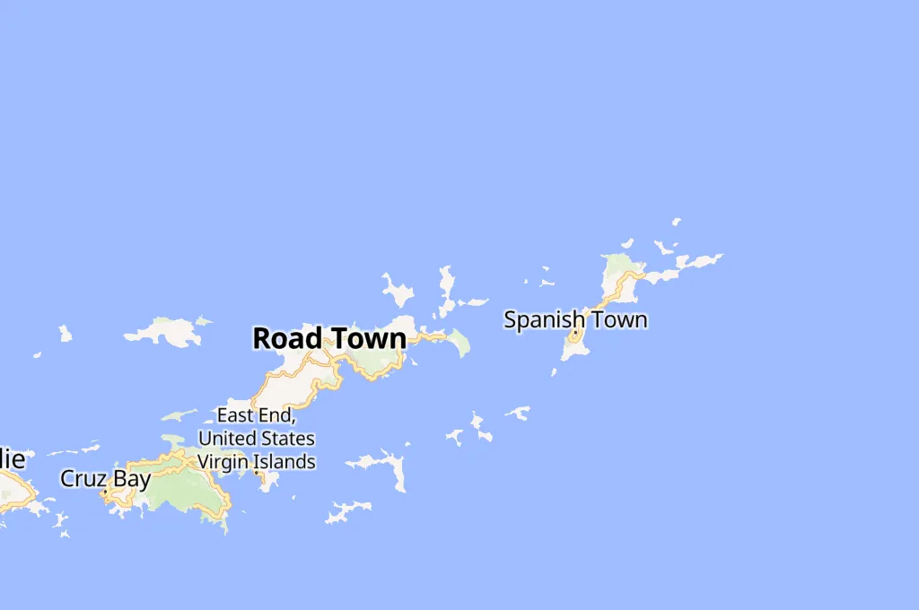 Scrub Island Area Map