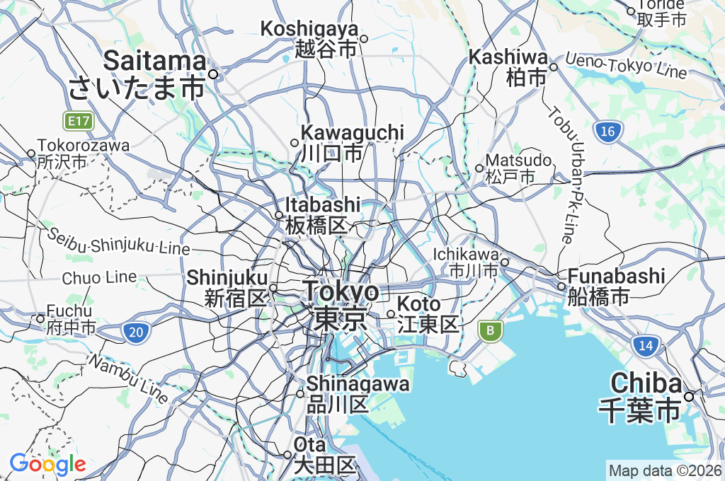 Ozeki Yokocho Intersection Area Map