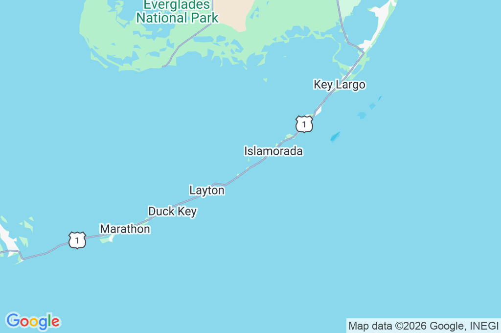 Robbie's Marina Area Map