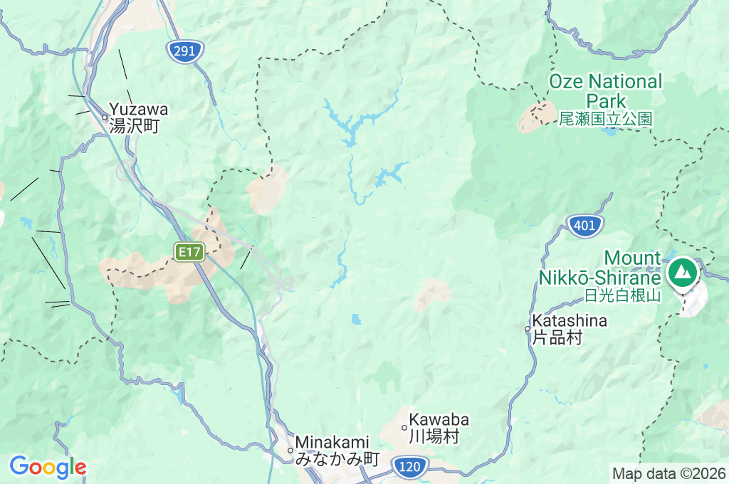 Houdaigi Ski Resort Road Area Map Houdaigi Ski Resort Road Area Map