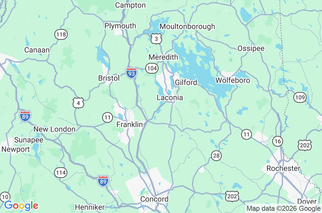 Winnisquam Marine Area Map