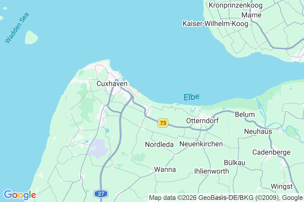 Altenbruch Area Map Altenbruch Area Map