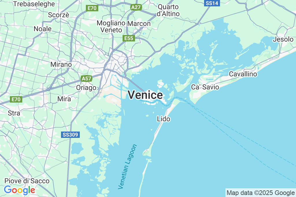 Dorsoduro Area Map