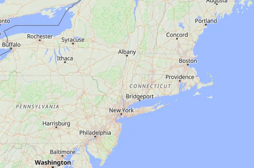 Map of Dutchess County