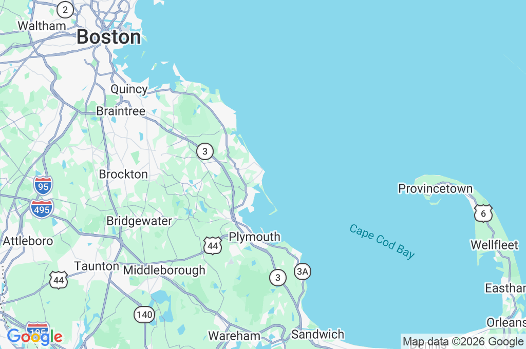 Brant Rock Area Map