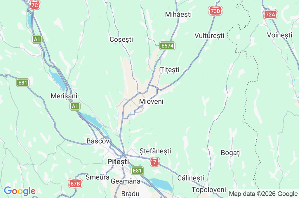 Piața Dacia Area Map Piața Dacia Area Map
