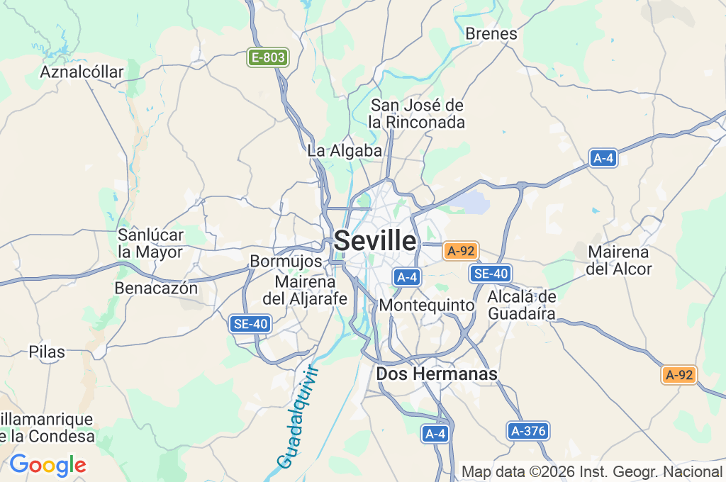 Capilla de San Onofre Area Map