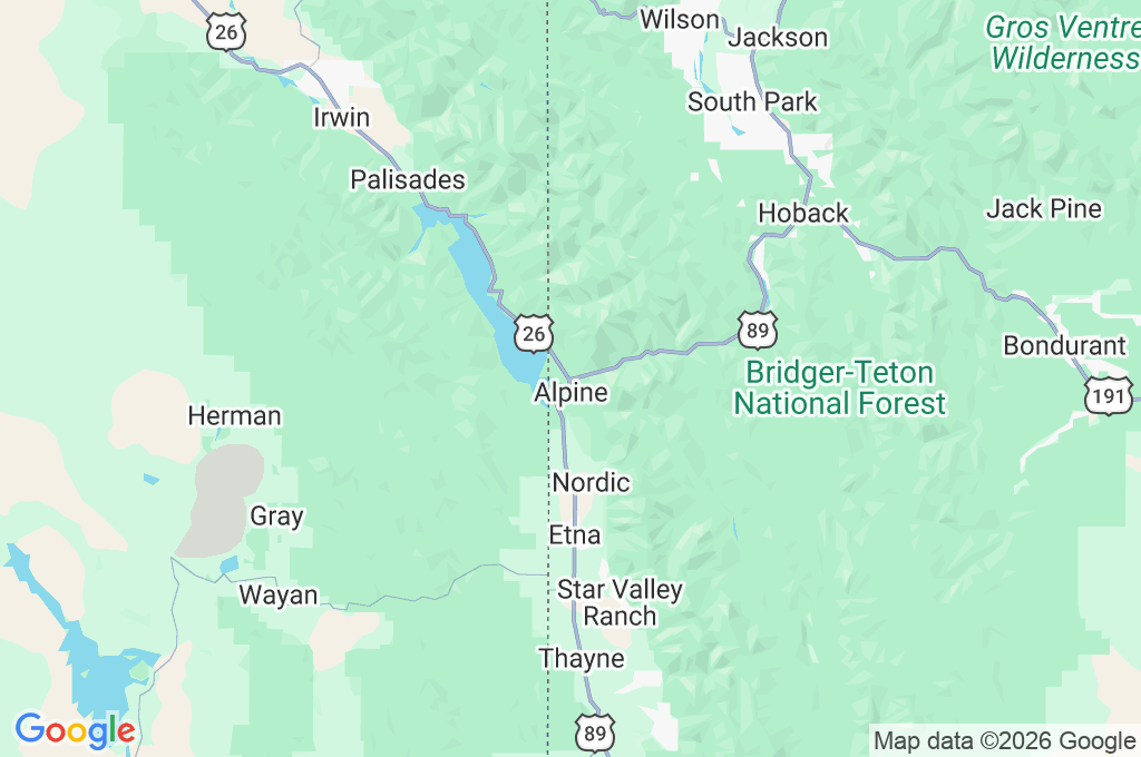 Alpine Valley Resort Area Map Alpine Valley Resort Area Map