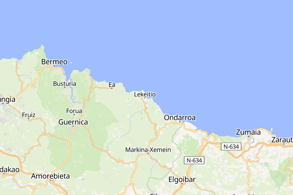 Lekeitio Area Map Lekeitio Area Map
