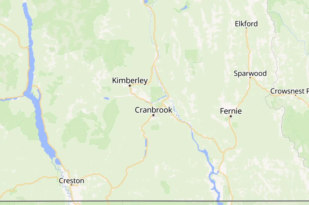 St. Eugene Golf Resort & Casino Area Map