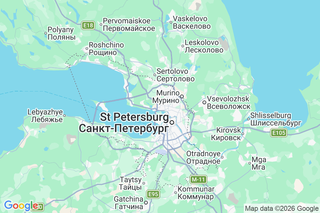 Gakkelevskaya Street Area Map