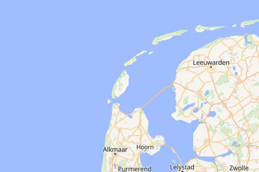 Map of Texel