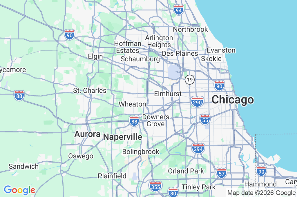Lombard Area Map