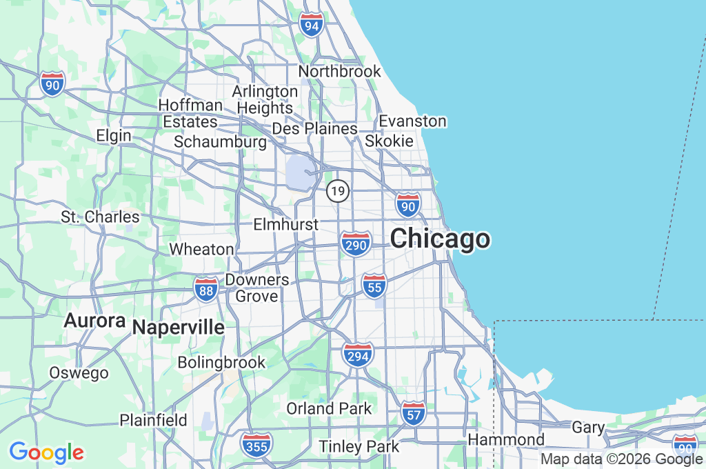 Oak Park Area Map Oak Park Area Map