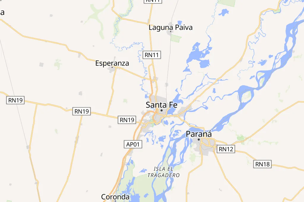Los Troncos Area Map