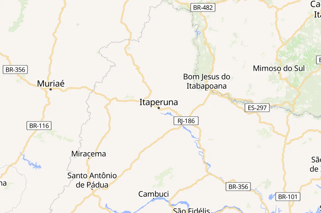 Christ the Redeemer of Itaperuna Area Map Christ the Redeemer of Itaperuna Area Map