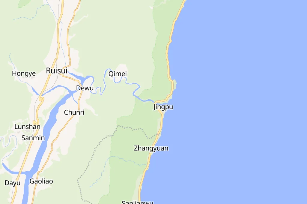 Changhong Bridge Area Map