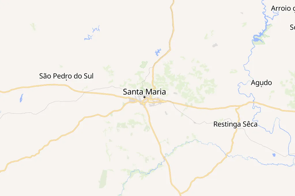 Santa Maria Area Map Santa Maria Area Map