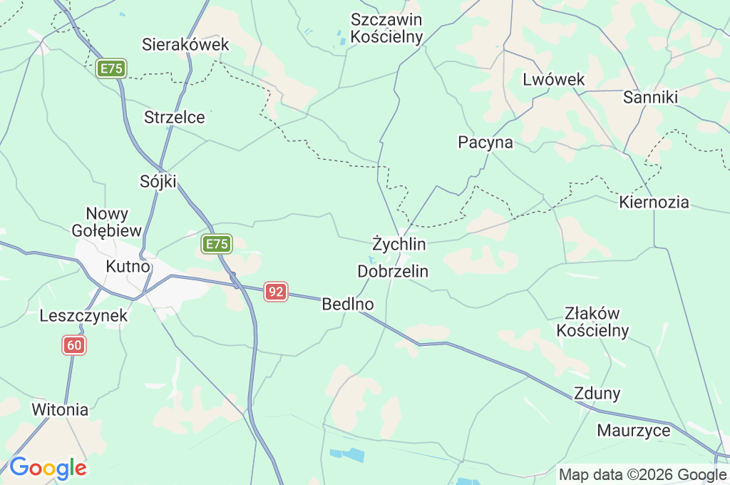 Pasieka Area Map