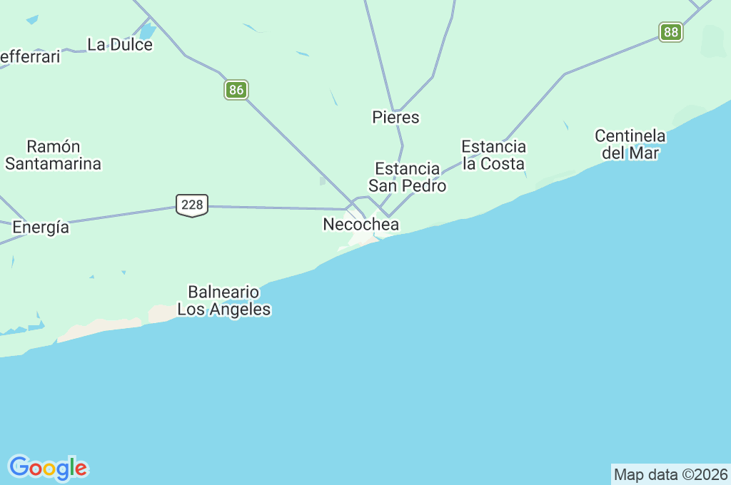 Rambla Municipal Area Map