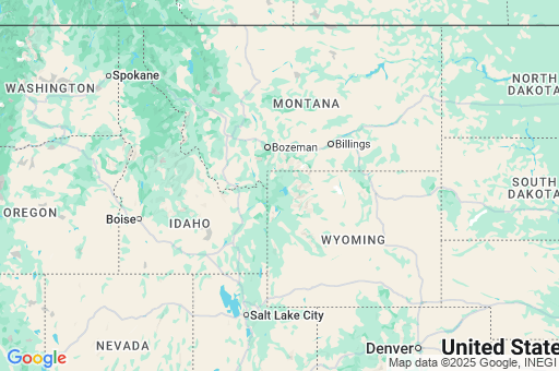 Map of Wyoming