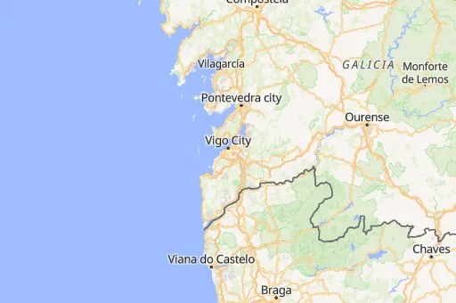 Map of Vigo