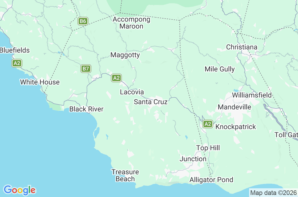Santa Cruz Area Map Santa Cruz Area Map