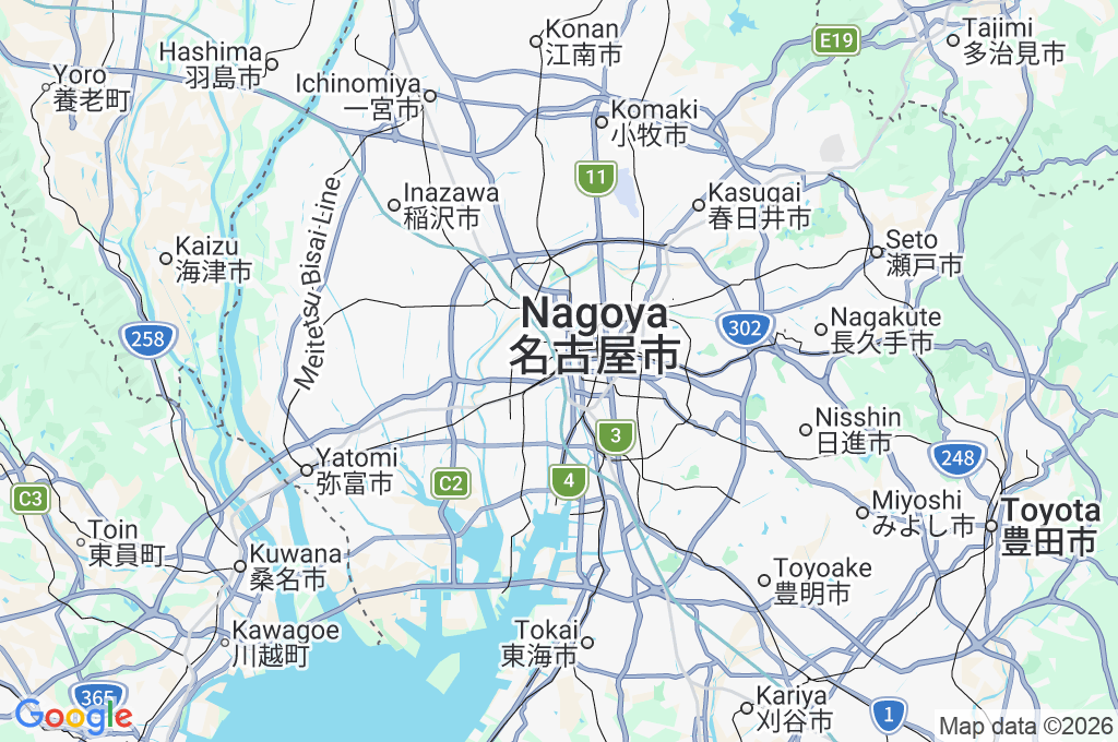 Sasashima Live Area Map