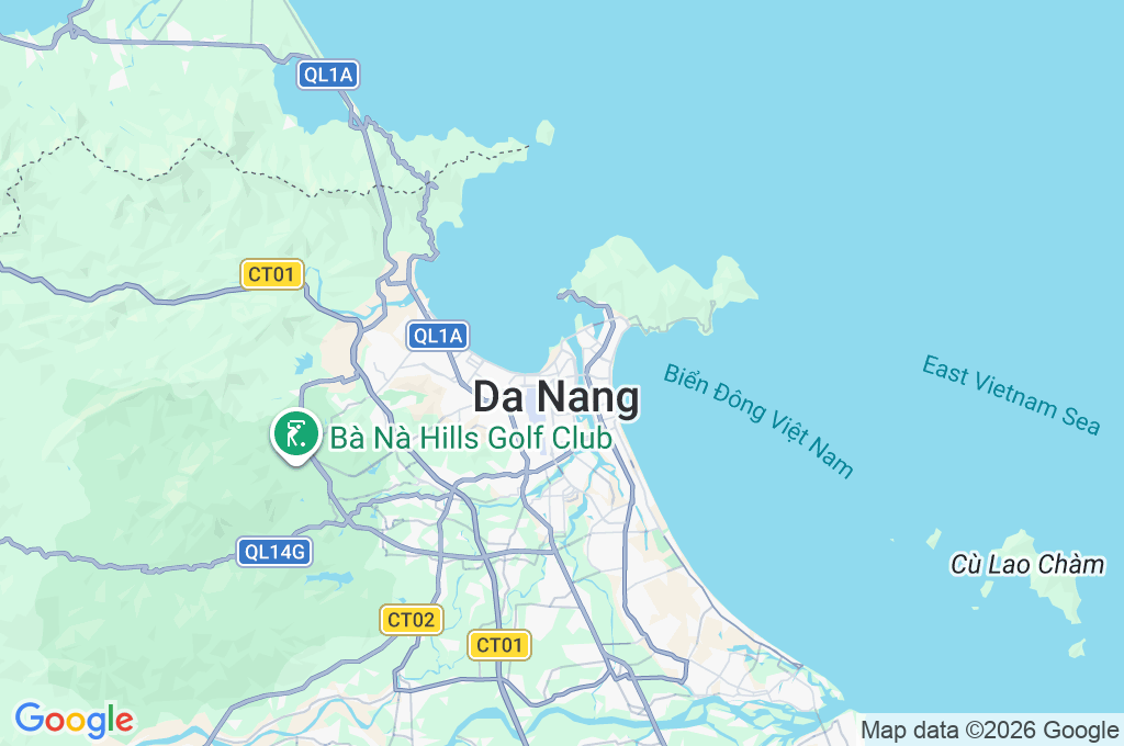 Da Nang Hospital Area Map