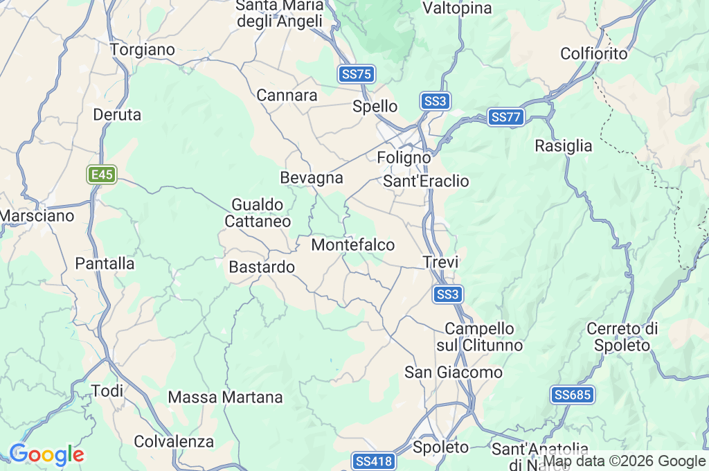 Piazza del Comune Area Map