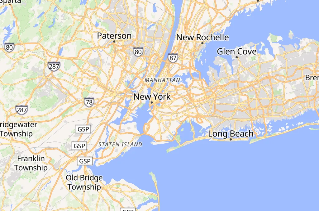 Brooklyn Navy Yard Area Map