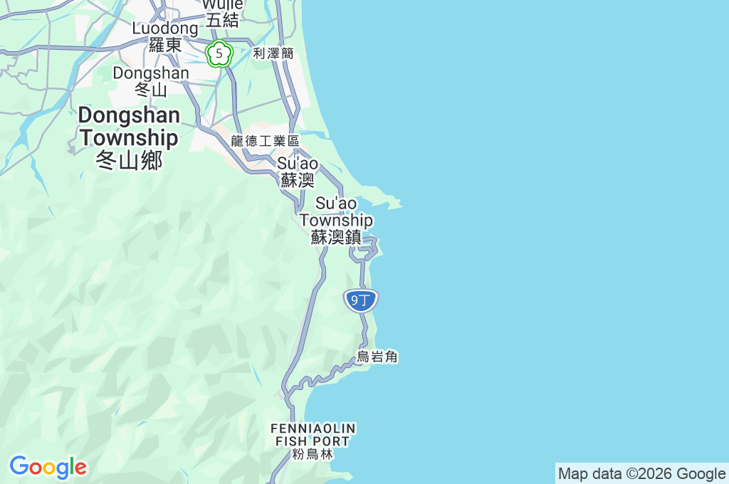 Nanfang'ao Third Fishing Port Area Map Nanfang'ao Third Fishing Port Area Map