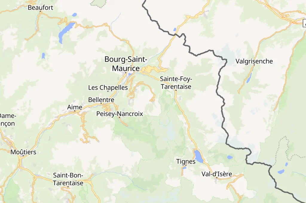 Arc 2000 Area Map Arc 2000 Area Map