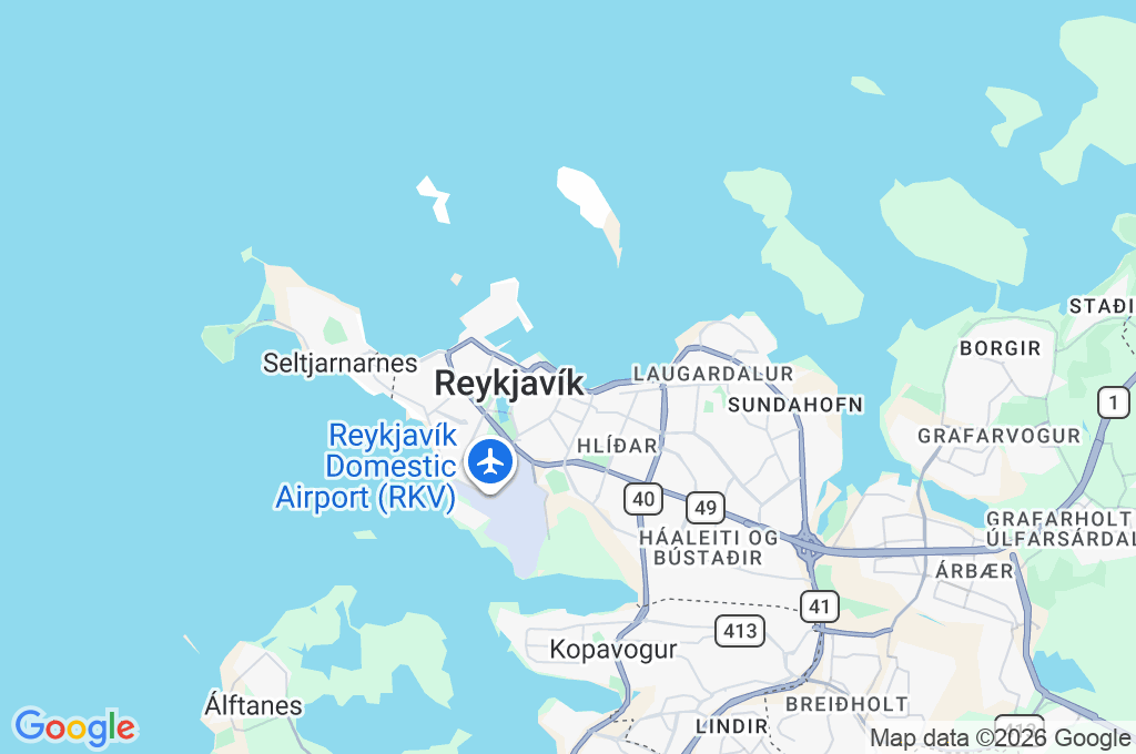 Sun Voyager Area Map
