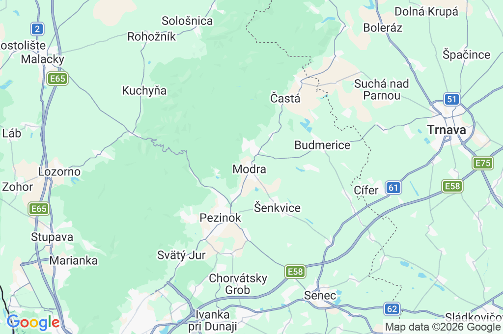 Štúrova Street Area Map