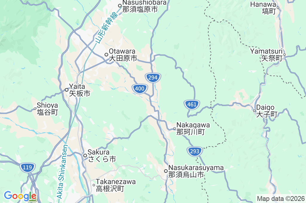 Hōki Bridge Area Map Hōki Bridge Area Map