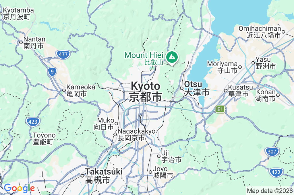 Zenkyo-an Temple Area Map Zenkyo-an Temple Area Map