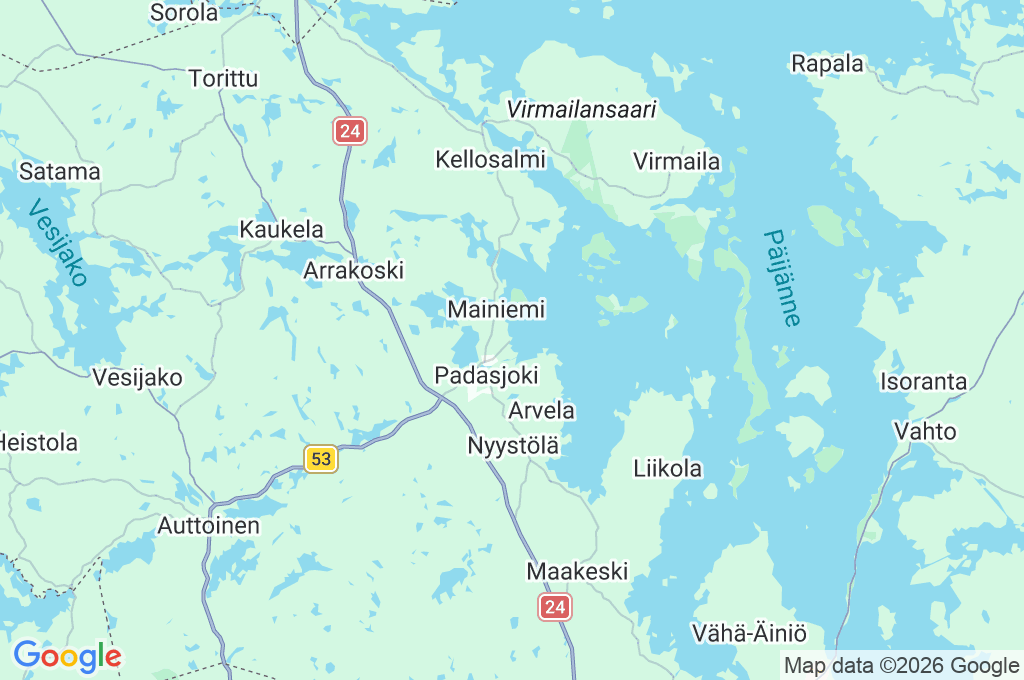 Laivaranta Area Map Laivaranta Area Map