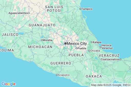Map of Mexico City