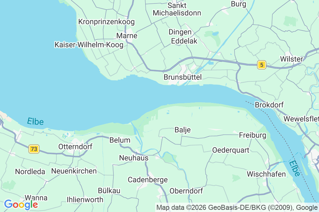 Balje Area Map Balje Area Map