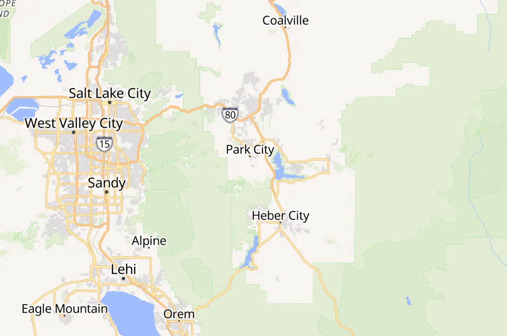 Silver Lake Lodge Area Map Silver Lake Lodge Area Map