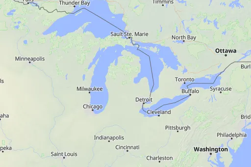 Map of Michigan