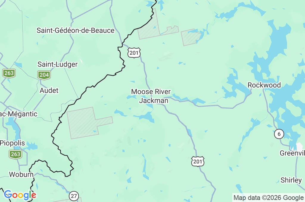 Big Wood Lake Area Map